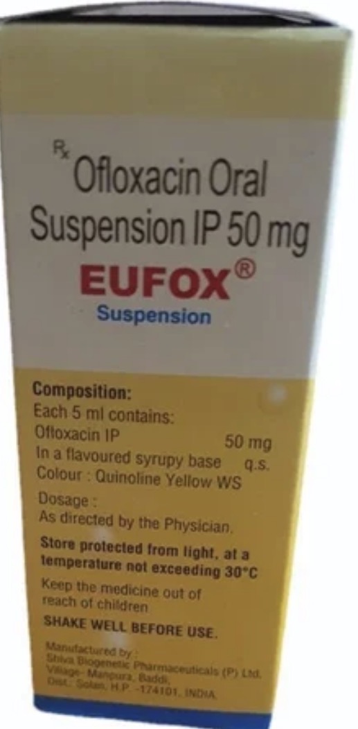 Eufox 50mg/5ml Oral Suspension